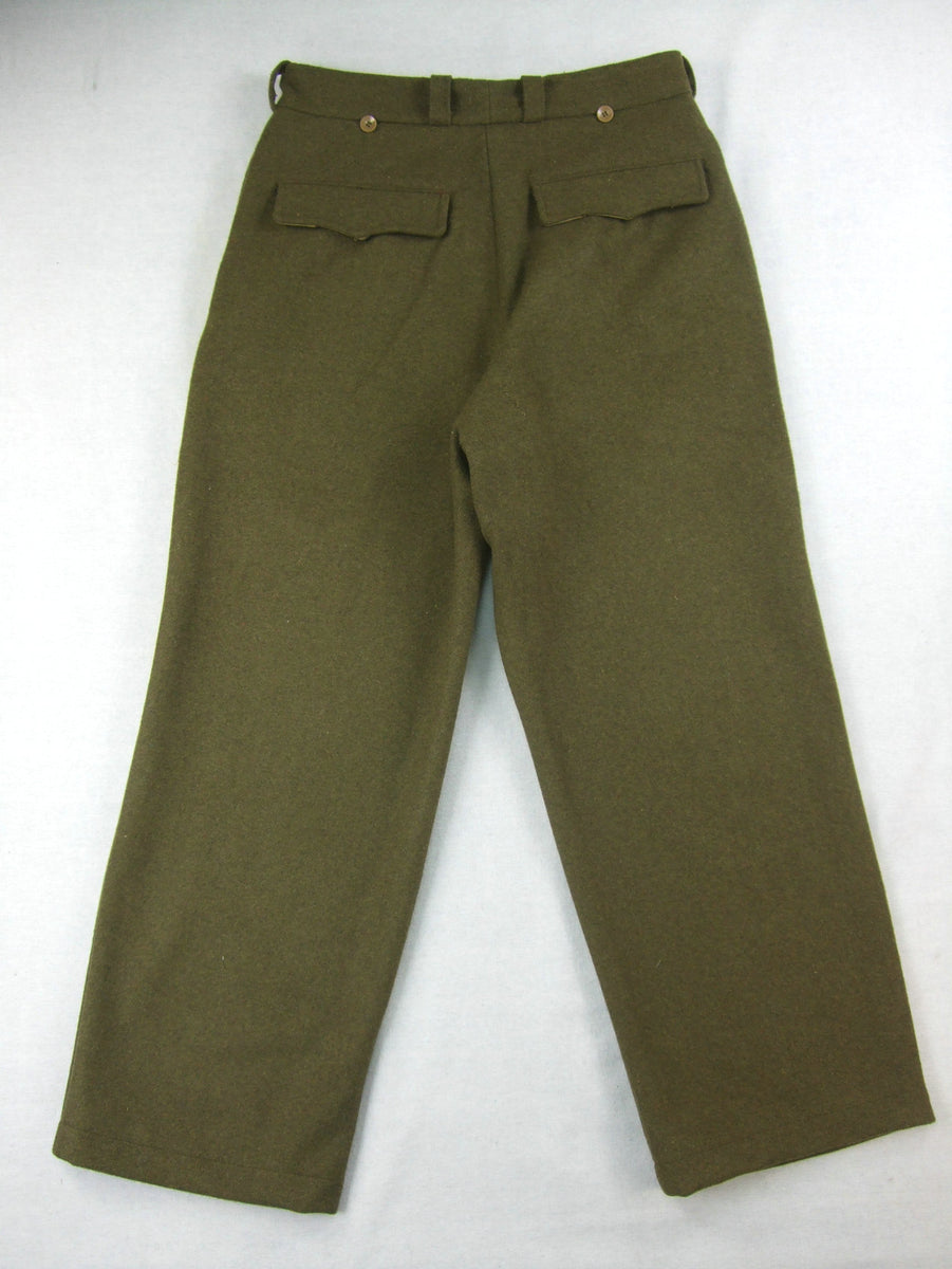 WW2 French Army Heavy Wool Pants Field Trousers – Hikishop