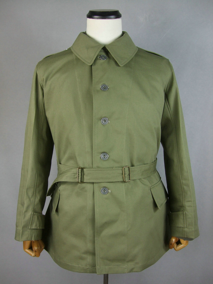 WW2 France French Army Model 1938 Bourgeron Jacket Light Green