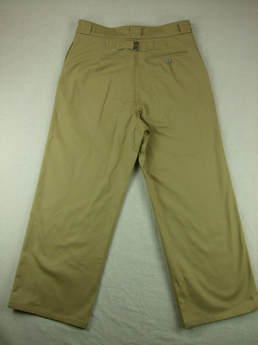 WW2 France French Colonial M38 Officer Pants Trousers Khaki