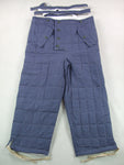 WW2 German Luftwaffe LW Reversible Winter Quilted Pants Blue & White