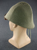 WW1 Italy Italian Light Grey Green Wool Helmet Cover For Adrian Helmet