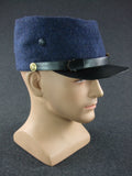 WW1 French Army Enlisted Bluish Iron-grey Wool M1914 Soft Kepi Cap