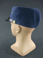 WW1 French Army Enlisted Bluish Iron-grey Wool M1914 Soft Kepi Cap