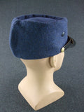 WW1 French Army Enlisted Bluish Iron-grey Wool M1914 Soft Kepi Cap