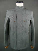 WW1 Italy Italian Army Salt & Pepper Bourgeron Jacket Fatigue Tunic