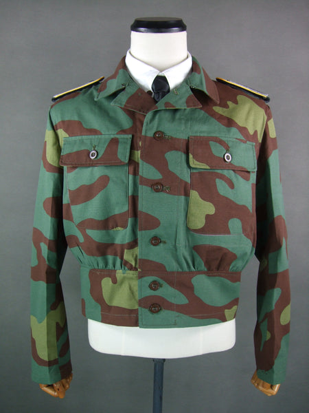 WWII German Luftwaffe LW M44 Fallschirmjäger Combat Tunic Italian Telo Mimetico Camo