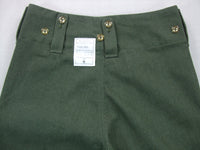 WWII British Denim Battledress Trousers Pants Early Olive Green