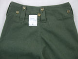 WWII British Denim Battledress Trousers Pants Early Olive Green