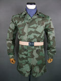 WWII German Luftwaffe Fallschirmjage Paratropper Splinter Camo M40 1st Pattern Jump Smock