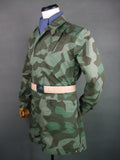 WWII German Luftwaffe Fallschirmjage Paratropper Splinter Camo M40 1st Pattern Jump Smock