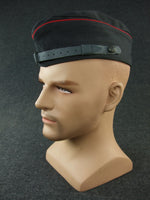 WW2 Finnish Artillery Officer Red Side Cap Without Badge