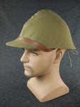 WW1 WW2 France French Helmet Cover Tan Cotton For Adrian Helmet