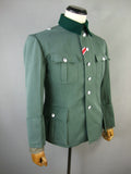 WWII German Field Grey Gabardine Officer M36 Tunic Jacket