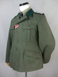 WW2 German Elite Private Tailored Officer & NCO M37 Tunic