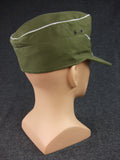 WWII German DAK Field Cap Officer Green