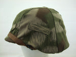 WWII German Tan & Water Camo M35 Helmet Cover