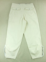 WWII German Heer Panzer Summer HBT Off-white Trousers Pants